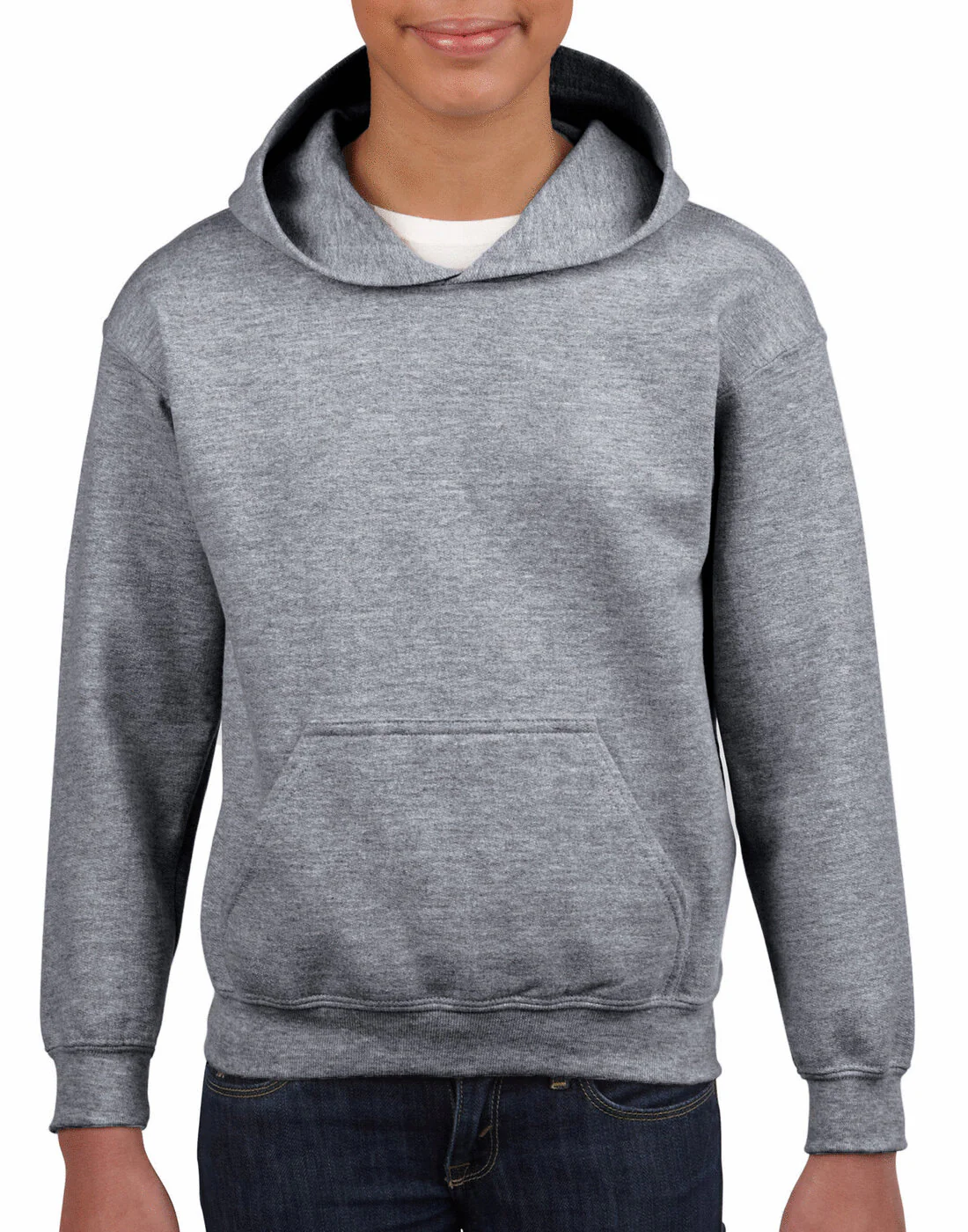 Gildan Kids Heavy Blend Hooded Sweatshirt - Image 5