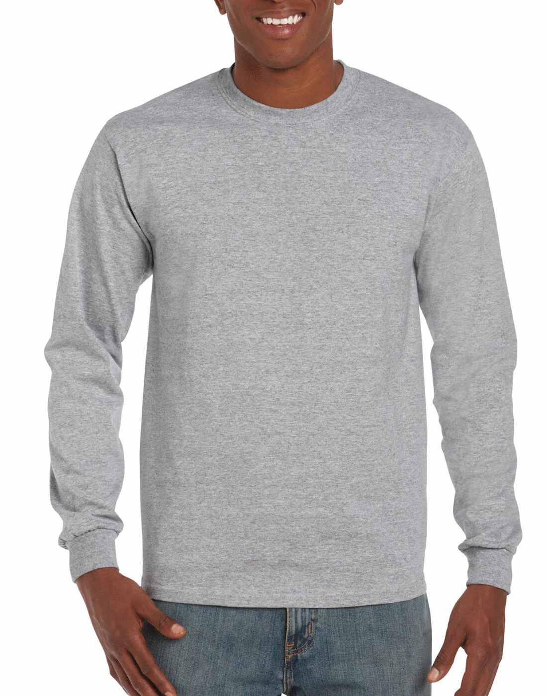 Gildan Ultra Cotton Adult Long Sleeve T-Shirt - Image 19