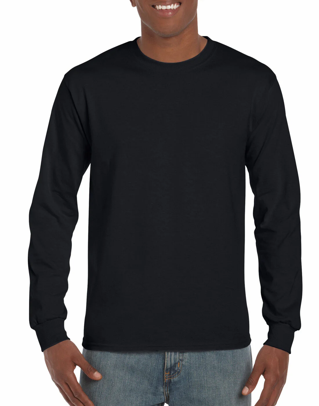 Gildan Ultra Cotton Adult Long Sleeve T-Shirt - Image 3