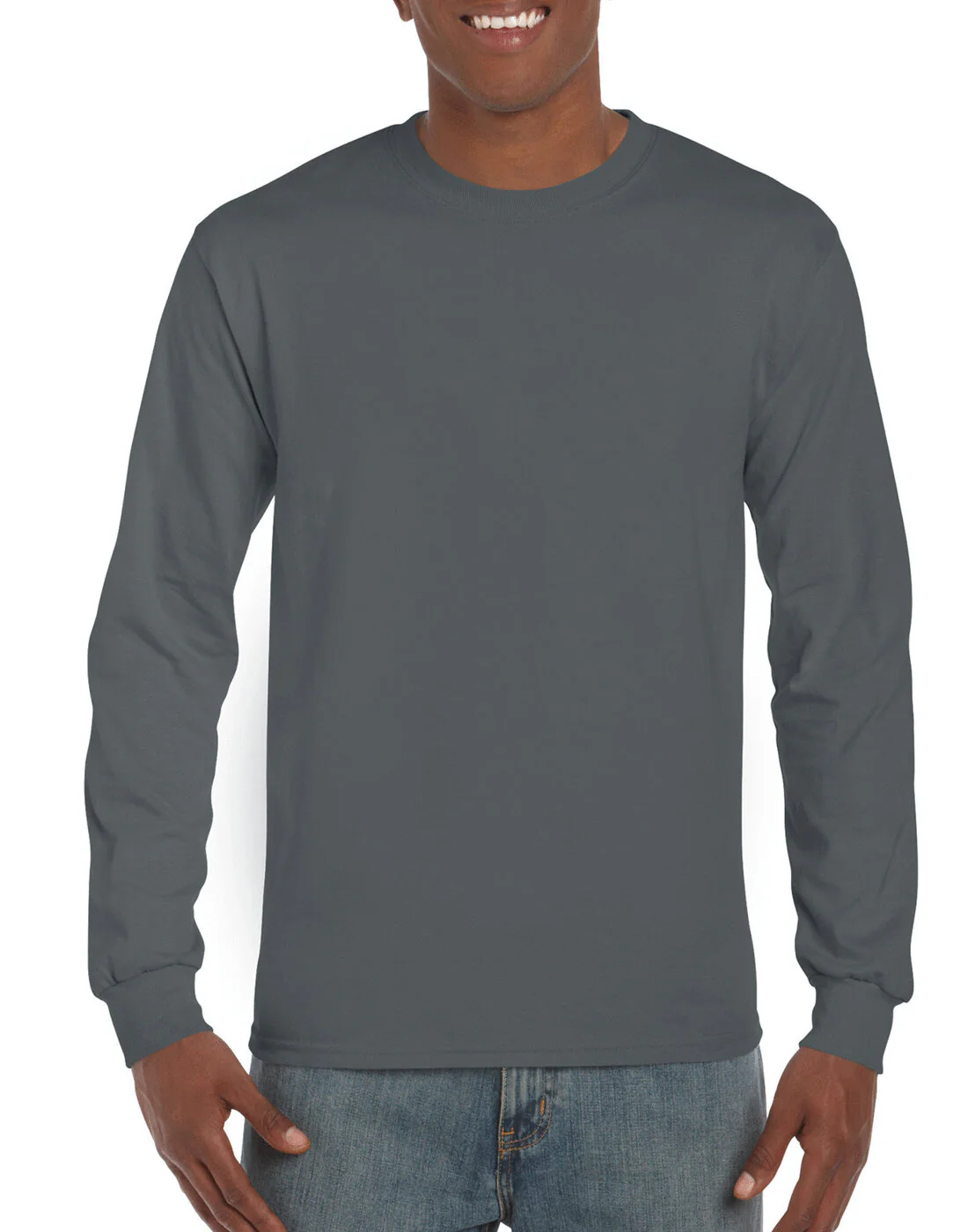 Gildan Ultra Cotton Adult Long Sleeve T-Shirt - Image 5
