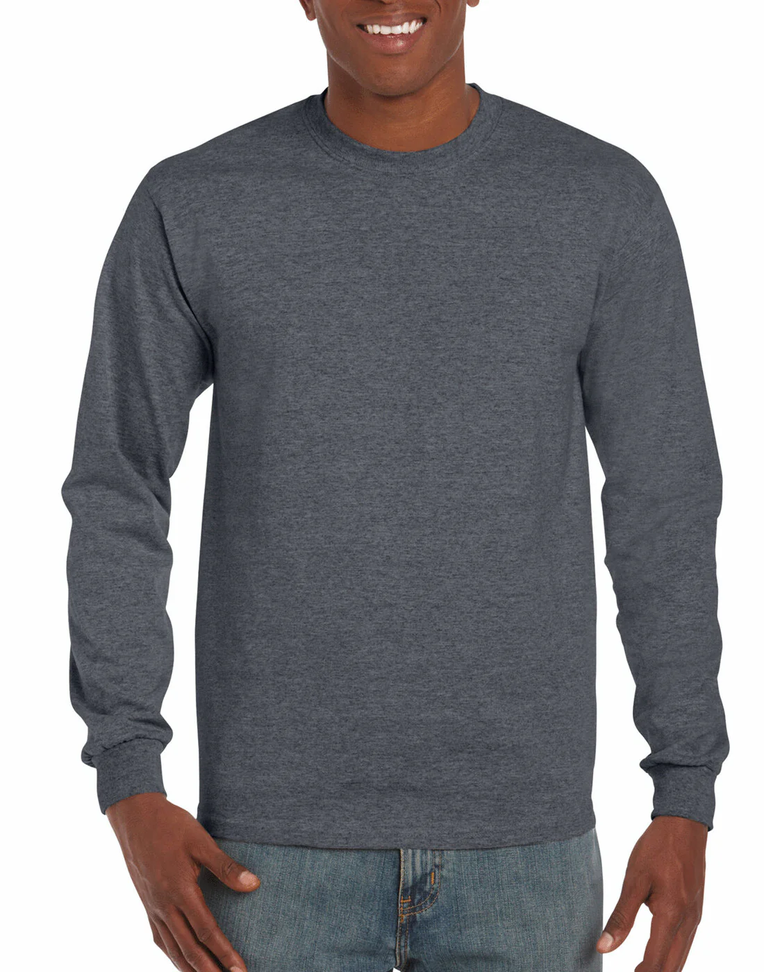 Gildan Ultra Cotton Adult Long Sleeve T-Shirt - Image 8