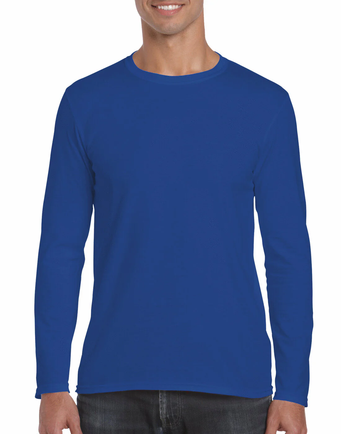 Gildan Soft Style Adult Long Sleeve T-Shirt - Image 6