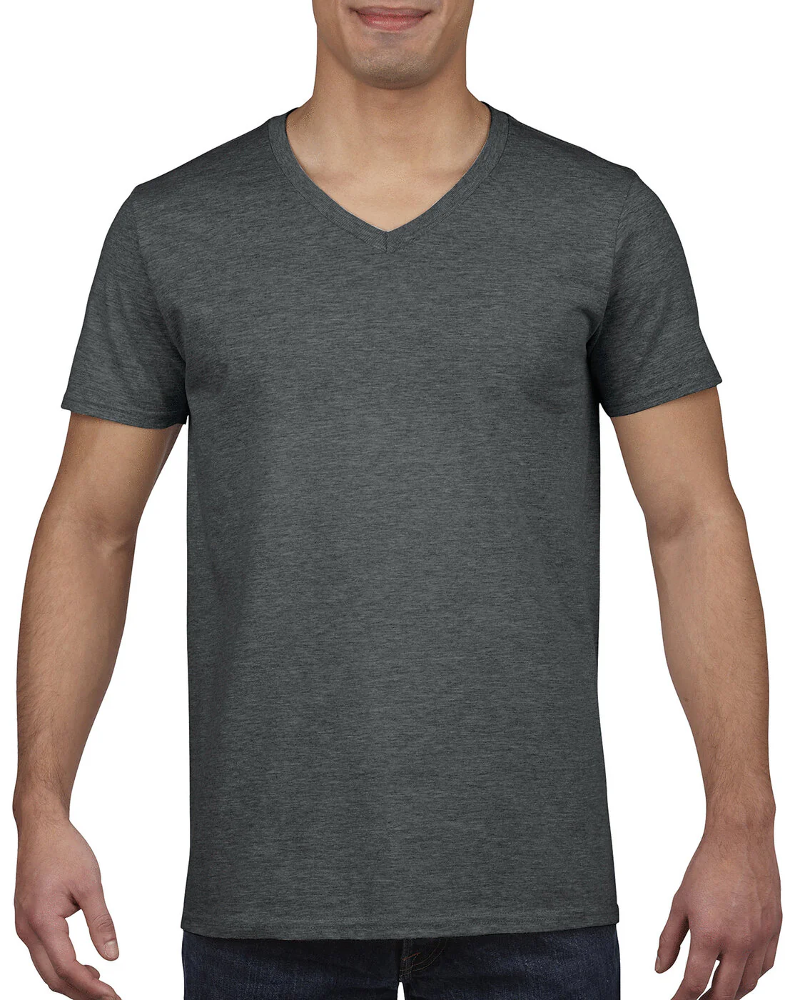Gildan Softstyle Adult V-Neck T-Shirt - Image 4