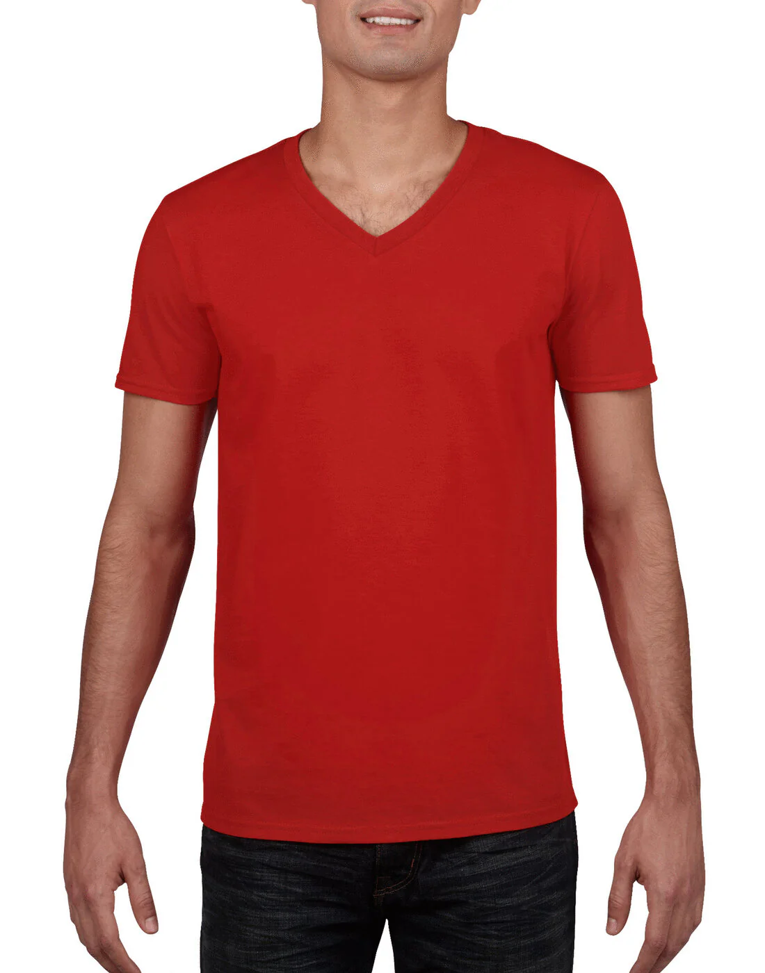 Gildan Softstyle Adult V-Neck T-Shirt - Image 7