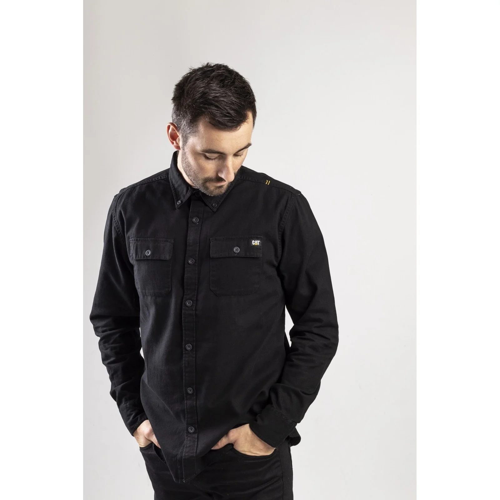 CAT Button Up L/S Shirt - Image 7