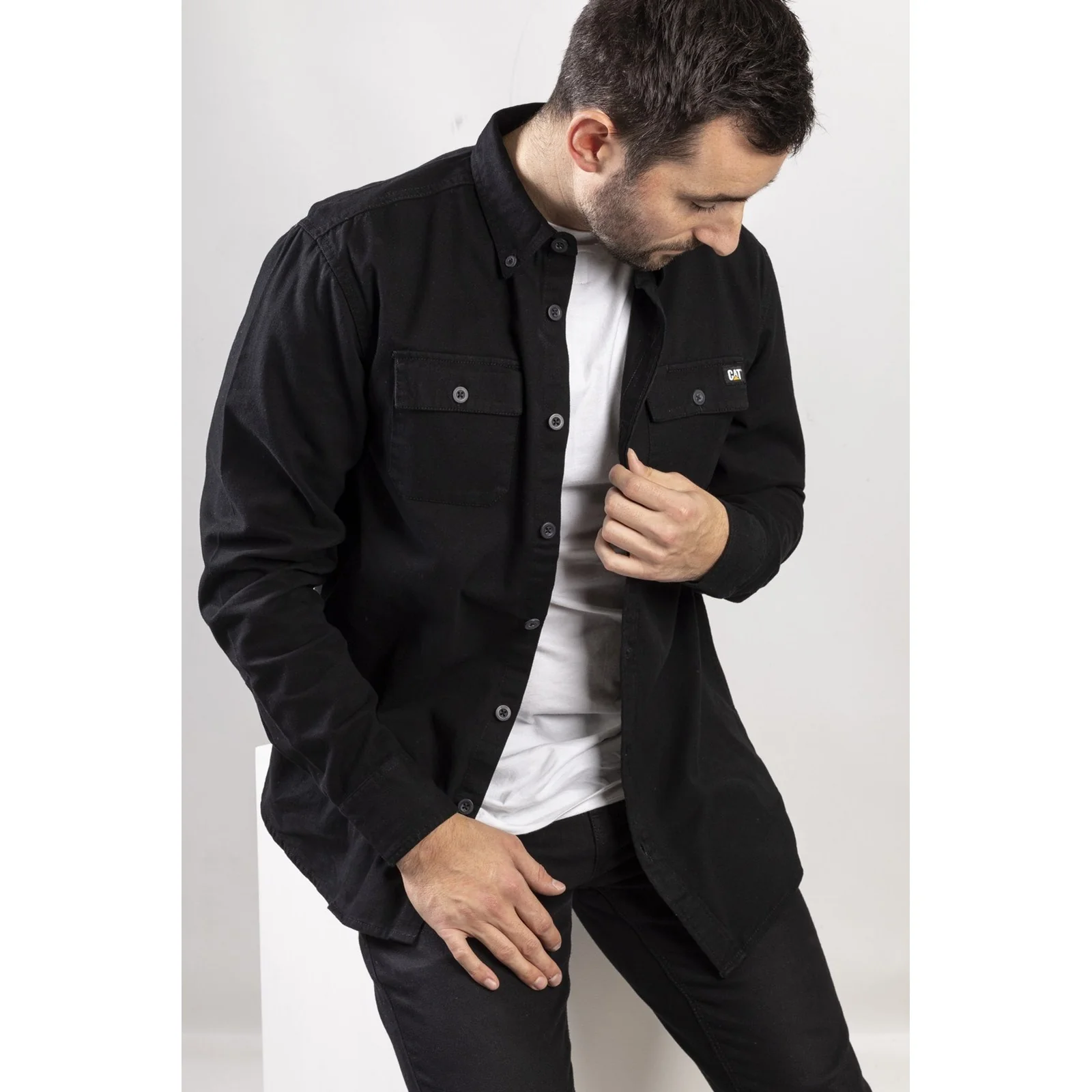 CAT Button Up L/S Shirt - Image 8