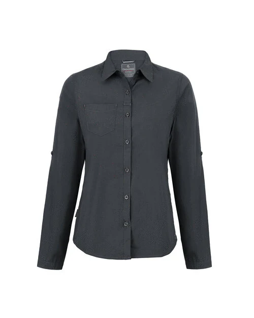 Craghoppers Expert Ladies Kiwi Long Sleeve Shirt - CR541M - Image 3
