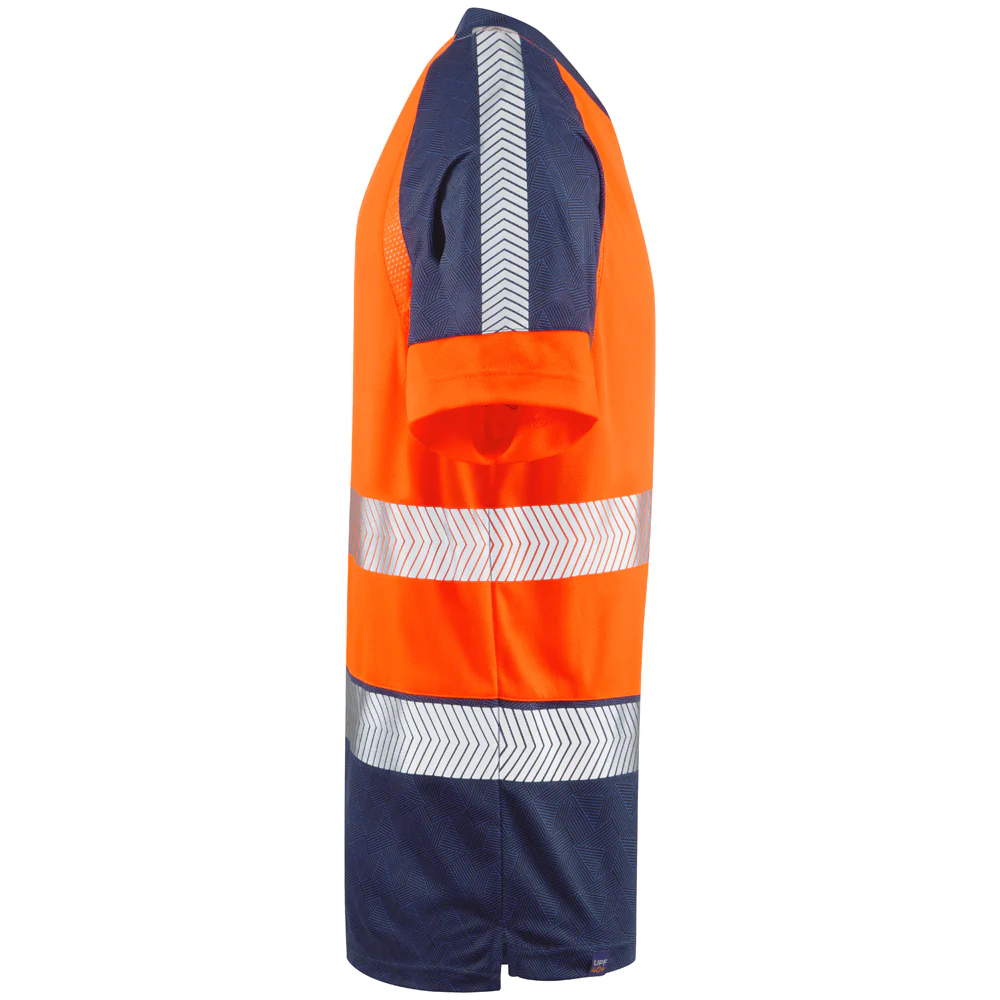 Leo Workwear Forda Leo Ecoviz Performance+ Dual Colour T-Shirt - Image 10