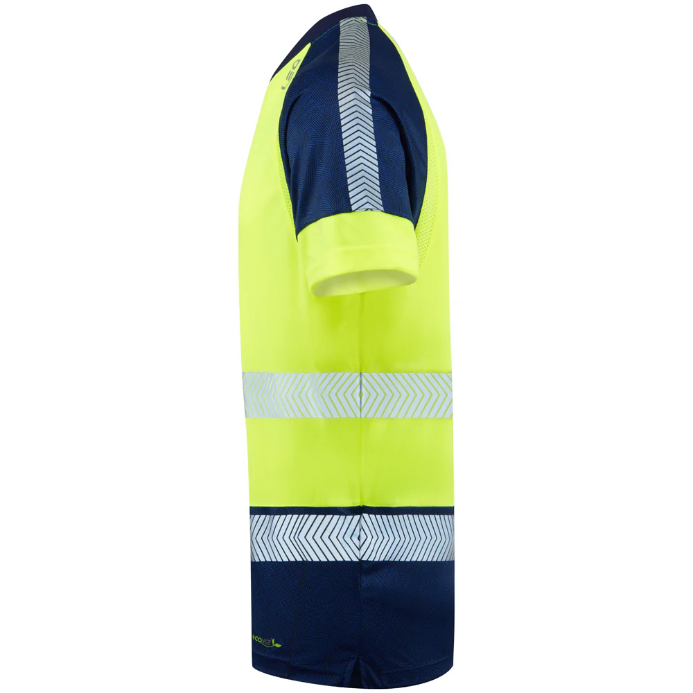 Leo Workwear Forda Leo Ecoviz Performance+ Dual Colour T-Shirt - Image 13