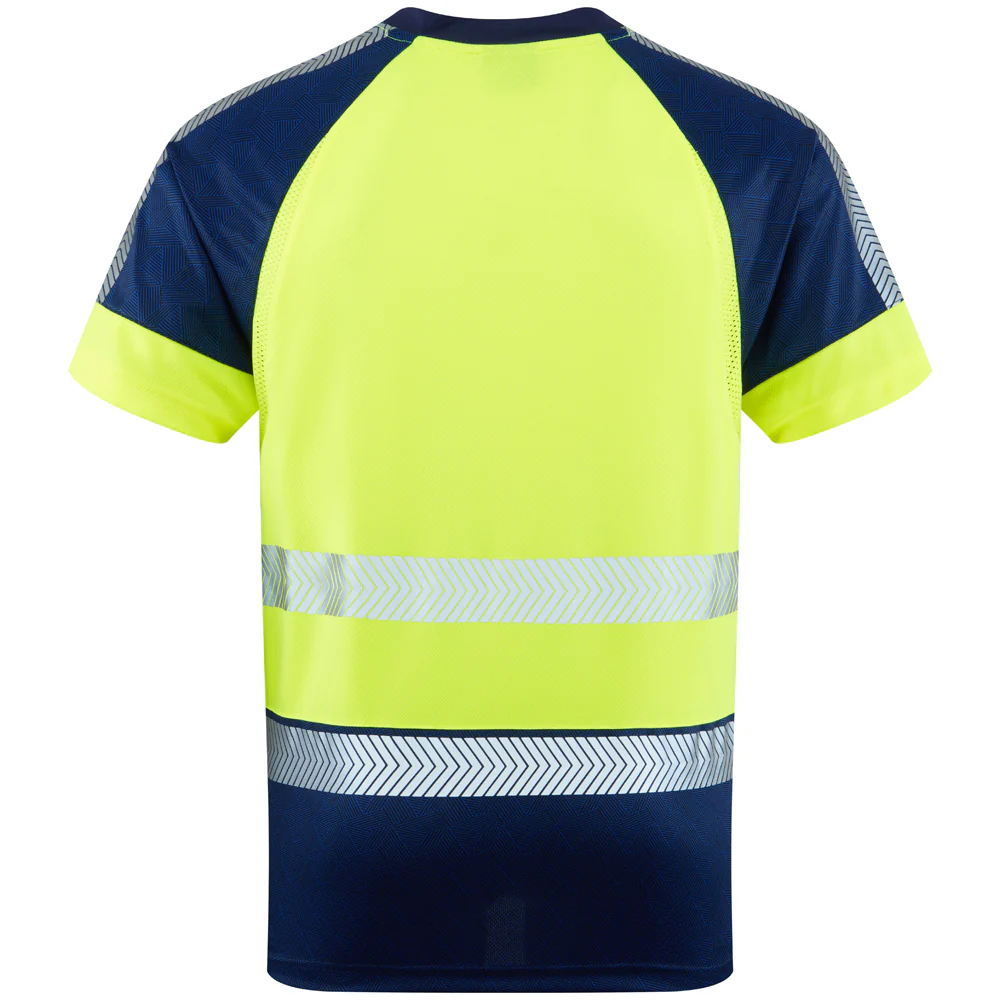 Leo Workwear Forda Leo Ecoviz Performance+ Dual Colour T-Shirt - Image 14