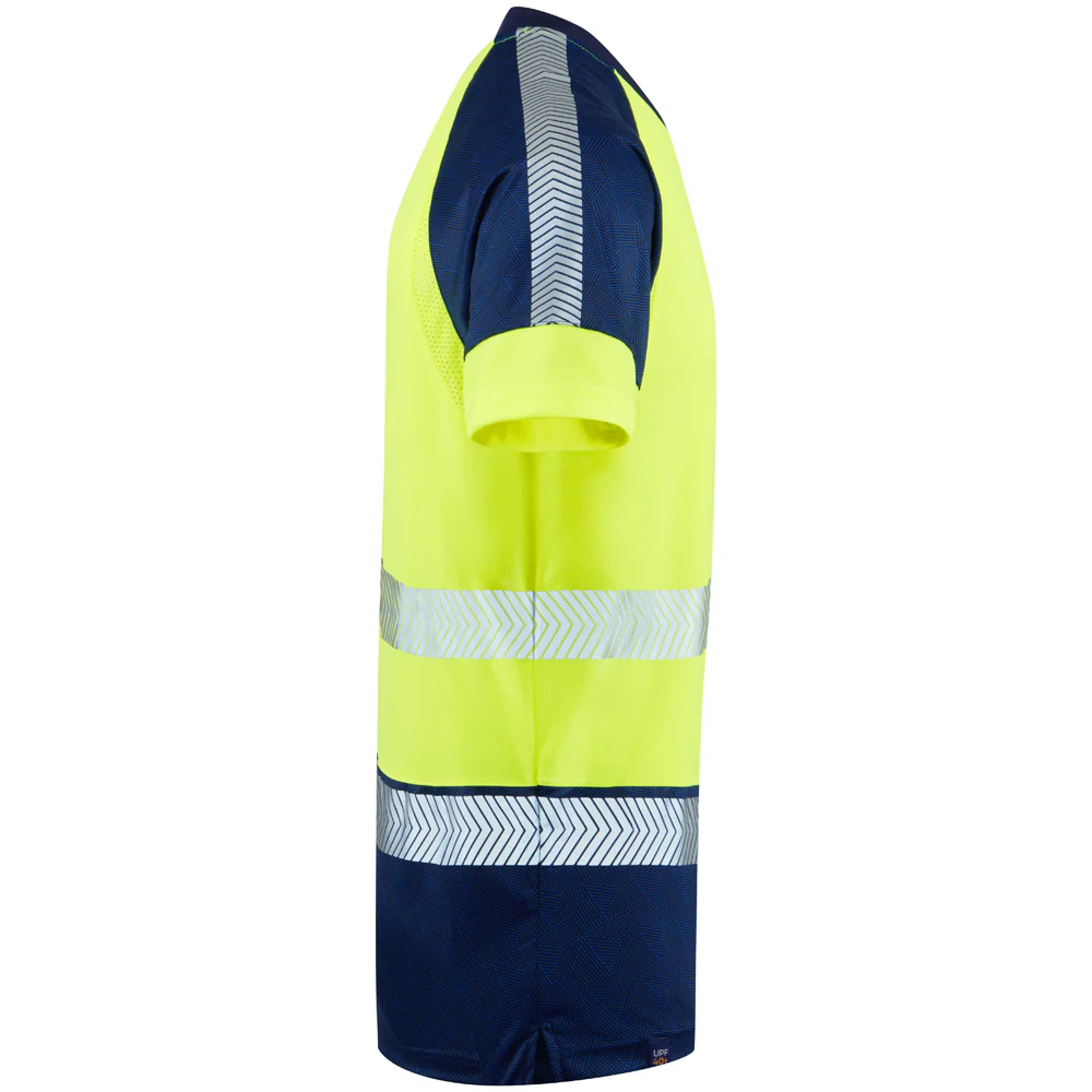 Leo Workwear Forda Leo Ecoviz Performance+ Dual Colour T-Shirt - Image 15