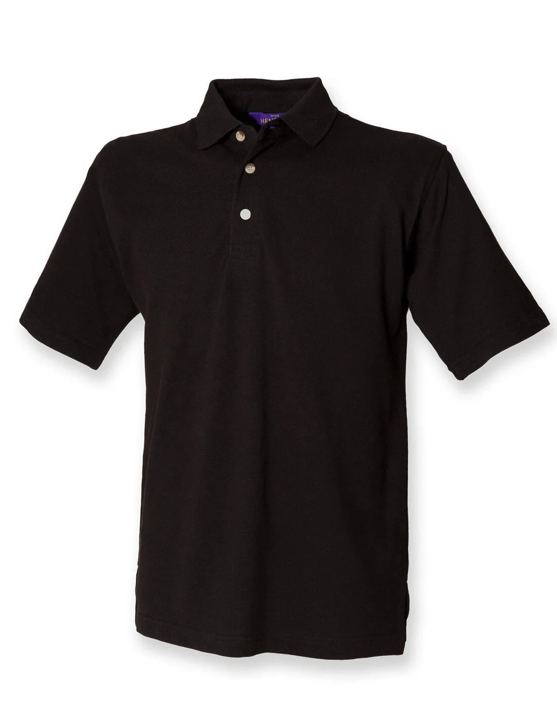 Henbury Classic Cotton Pique Polo Shirt - Image 3
