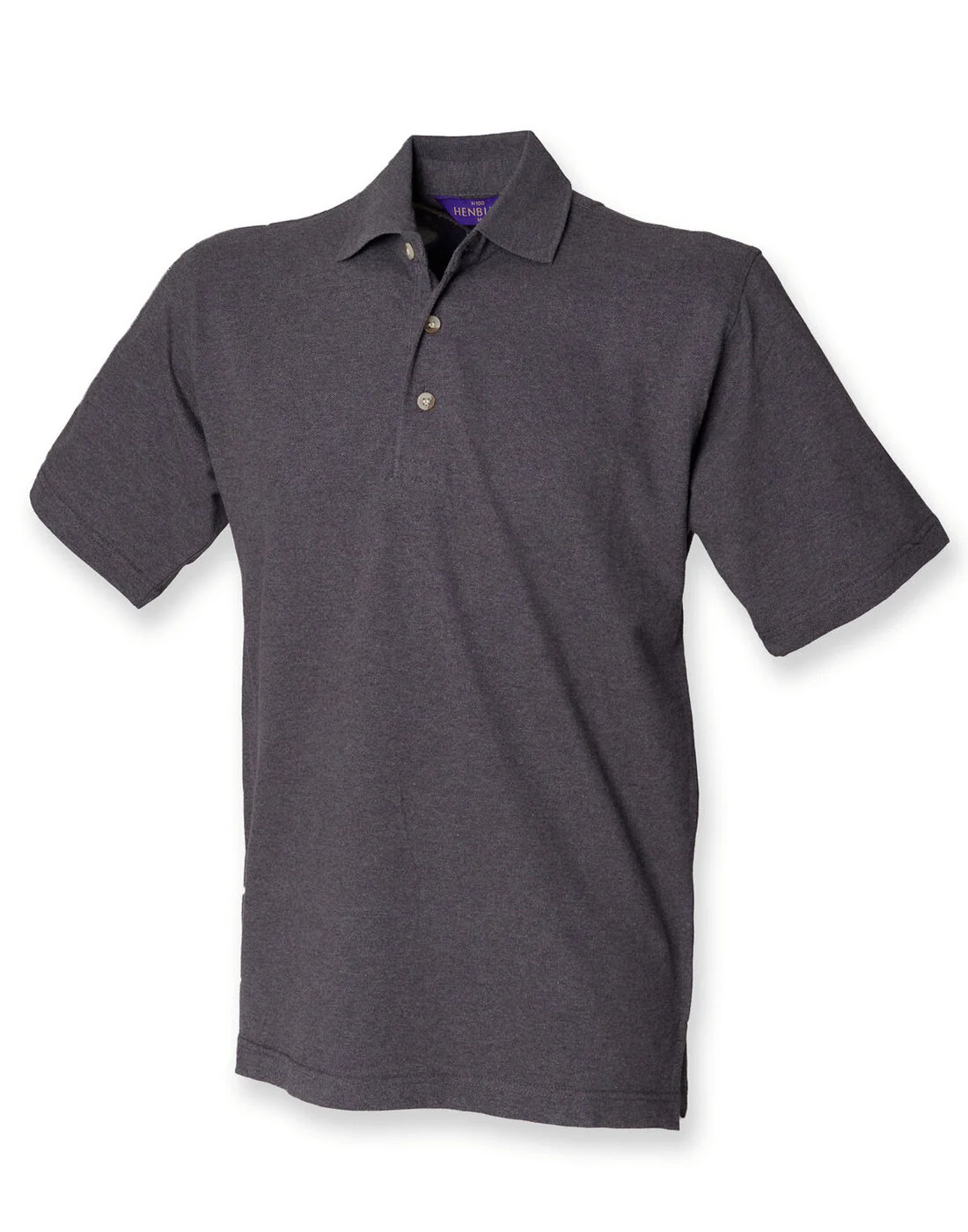 Henbury Classic Cotton Pique Polo Shirt - Image 5