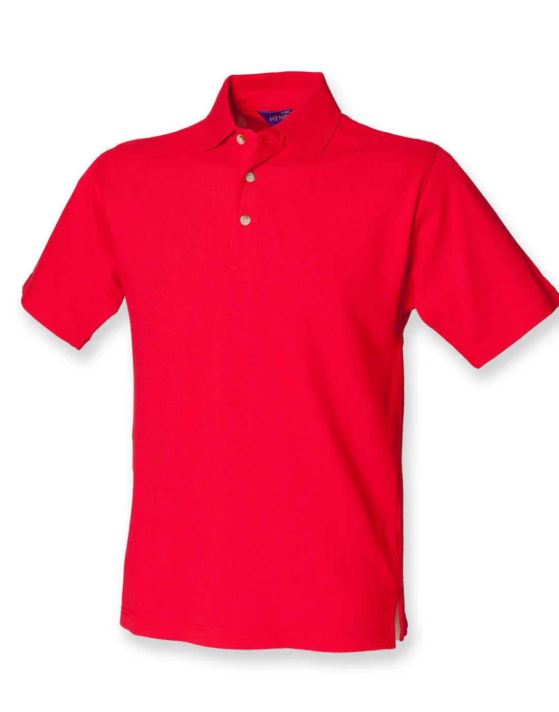 Henbury Classic Cotton Pique Polo Shirt - Image 6