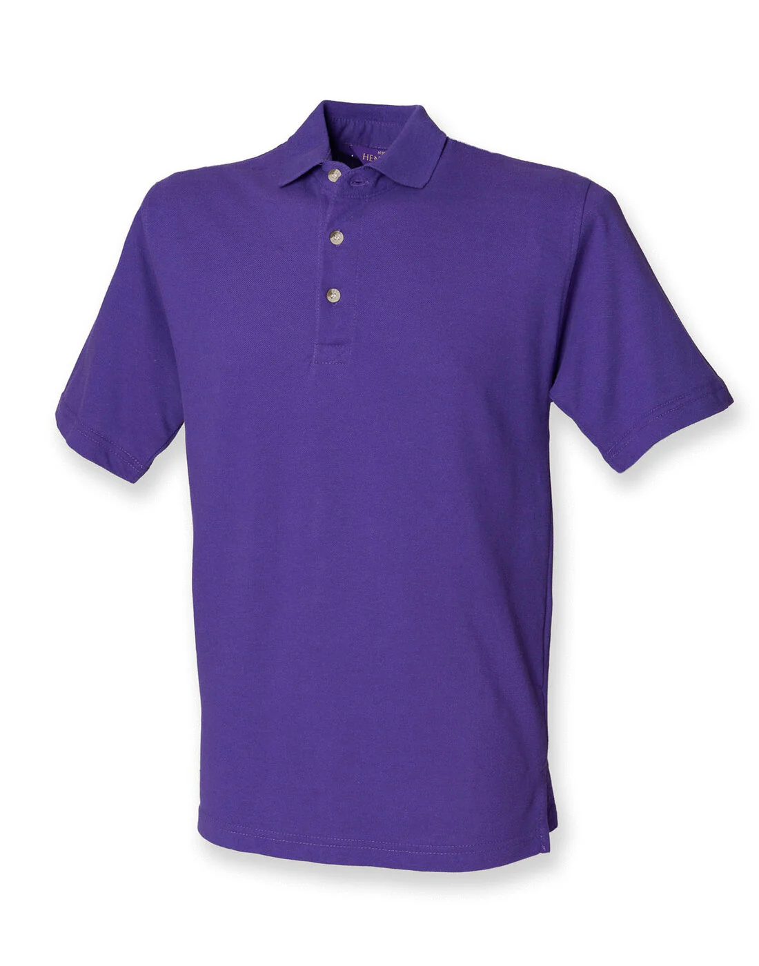 Henbury Classic Cotton Pique Polo Shirt - Image 9