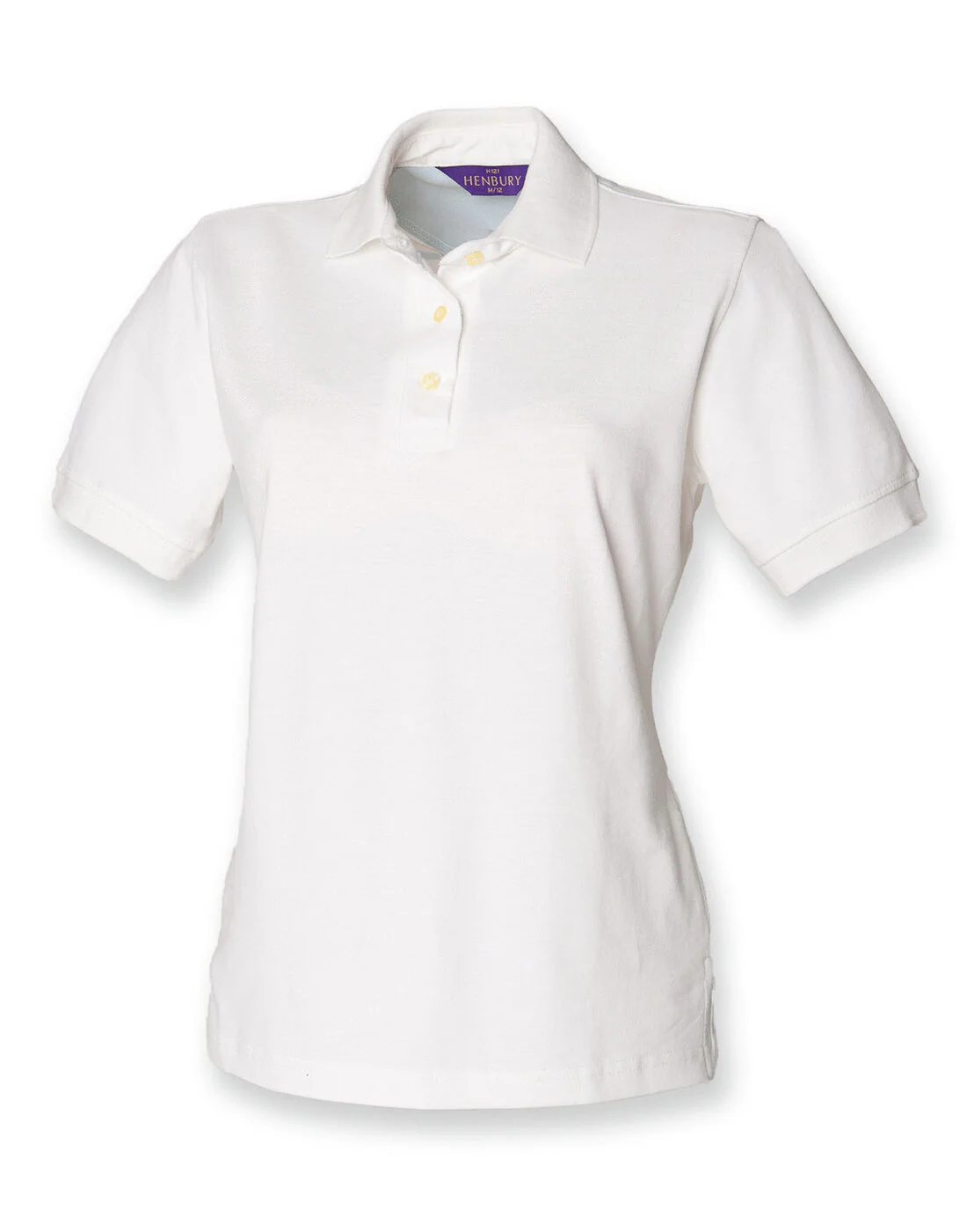 Henbury Ladies Classic Cotton Pique Polo Shirt - Image 5