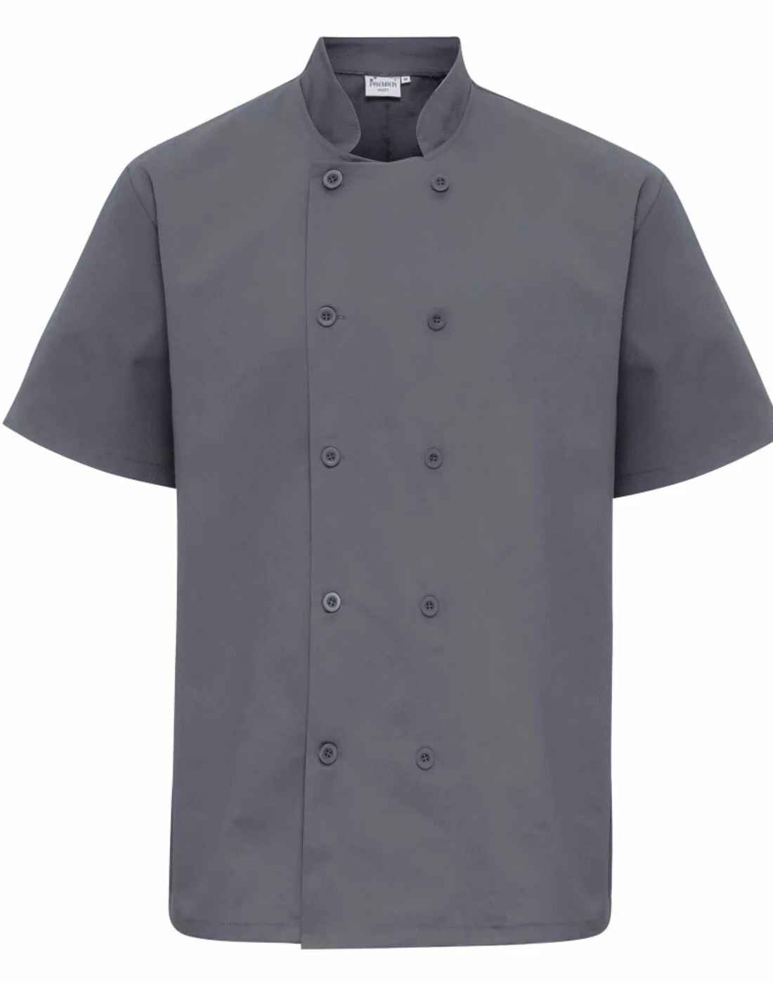 Premier Short Sleeve Chef's Jacket - Image 4