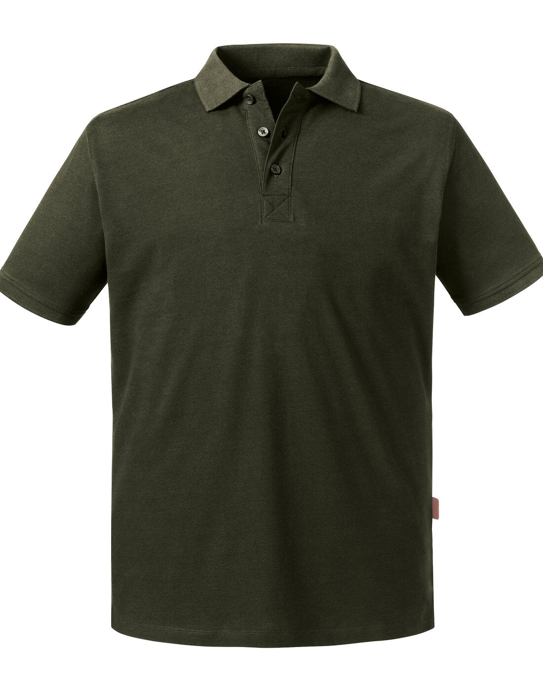 Russell Mens Pure Organic Polo - Image 6