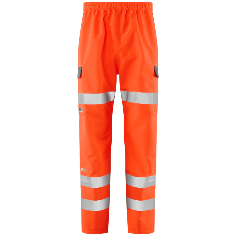 Leo Workwear Westleigh Leo Ecoviz 10K Performance Breathable Overtrouser - Image 3